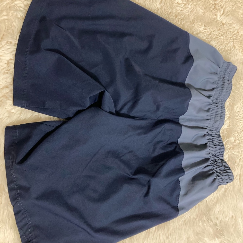 Nike Dri-FIT Blue and Gray Shorts - Picture 3 of 4